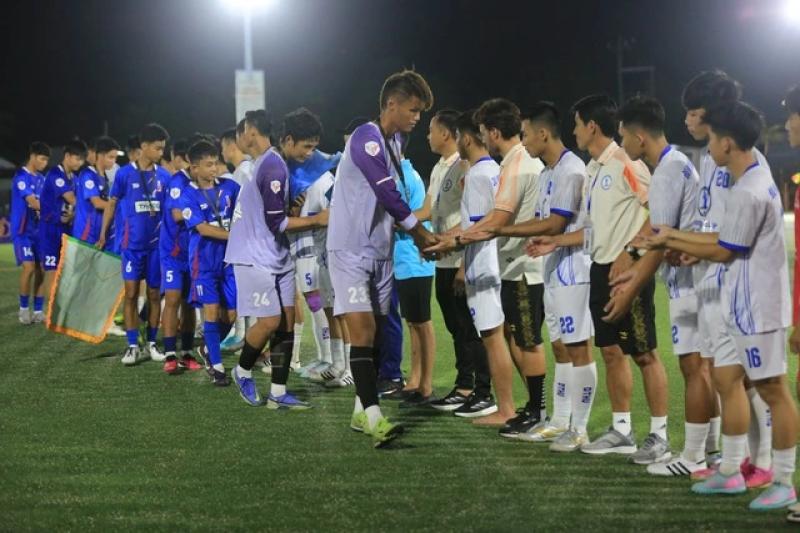 Chung kết ‘trong mơ' bóng đá sinh viên Cúp Trường Đại học Đồng Tháp- Ảnh 6. Chung kết ‘trong mơ' bóng đá sinh viên Cúp Trường Đại học Đồng Tháp- Ảnh 6.