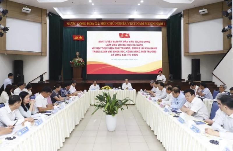 Đưa Đại học Đà Nẵng thành trung tâm đổi mới sáng tạo miền Trung - Ảnh 1. Đưa Đại học Đà Nẵng thành trung tâm đổi mới sáng tạo miền Trung - Ảnh 1.