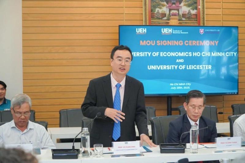 Đại học Kinh tế TP.HCM và Đại học Leicester của Anh ký hợp tác toàn diện- Ảnh 3. Đại học Kinh tế TP.HCM và Đại học Leicester của Anh ký hợp tác toàn diện- Ảnh 3.