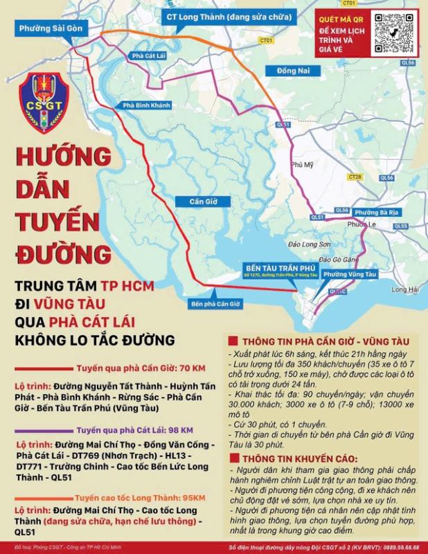 Đóng 1 phần cao tốc TP.HCM - Long Thành, đi Vũng Tàu thế nào tránh kẹt xe? - Ảnh 2.