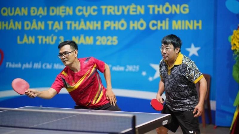 Giải bóng bàn cúp Cơ quan đại diện Cục Truyền thông CAND tại TP.HCM đã tìm ra nhà vô địch- Ảnh 10. Giải bóng bàn cúp Cơ quan đại diện Cục Truyền thông CAND tại TP.HCM đã tìm ra nhà vô địch- Ảnh 10.