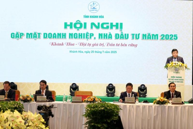 Khánh Hòa tổ chức Hội nghị gặp mặt doanh nghiệp, nhà đầu tư- Ảnh 1. Khánh Hòa tổ chức Hội nghị gặp mặt doanh nghiệp, nhà đầu tư- Ảnh 1.