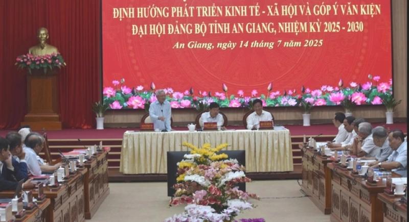 An Giang cần có phát triển đột biến để là tỉnh phát triển khá của cả nước- Ảnh 1. An Giang cần có phát triển đột biến để là tỉnh phát triển khá của cả nước- Ảnh 1.