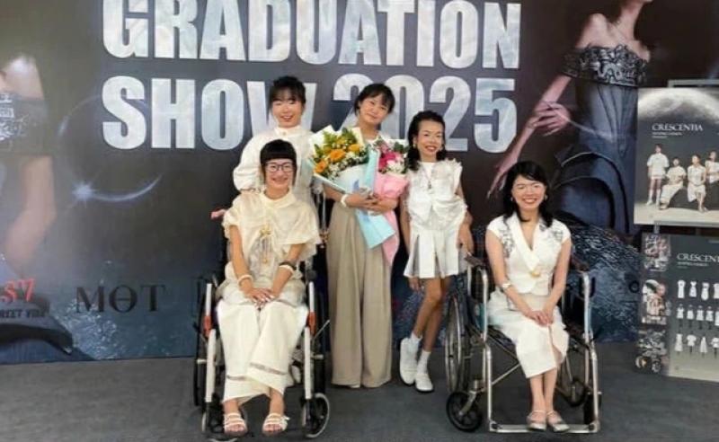 Đồ án thời trang cho người khuyết tật - khi nghệ thuật hướng tới tính nhân văn - Ảnh 1.