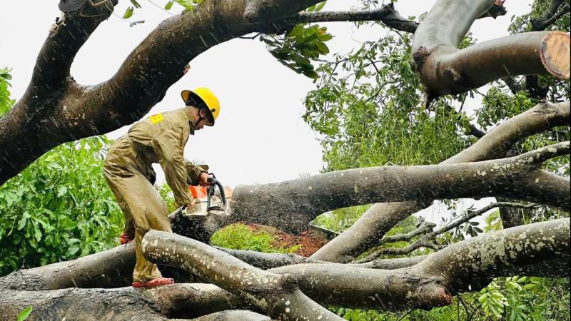 Bão số 3: Thanh Hóa nhiều nơi ngập sâu - Ảnh 10.