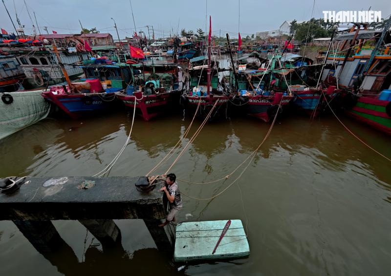 Người dân Hải Phòng căng mình ứng phó với bão số 3 (Wipha)- Ảnh 3. Người dân Hải Phòng căng mình ứng phó với bão số 3 (Wipha)- Ảnh 3.