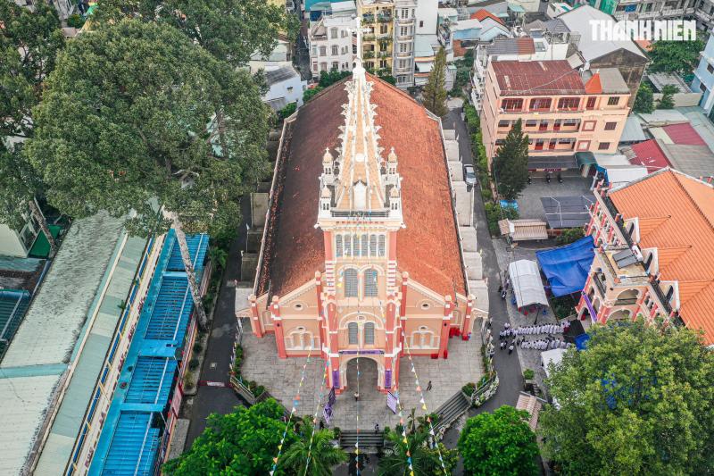 Nhà thờ Chợ Quán hơn 300 năm cổ nhất TP.HCM, được xây dựng 8 lần- Ảnh 1. Nhà thờ Chợ Quán hơn 300 năm cổ nhất TP.HCM, được xây dựng 8 lần- Ảnh 1.