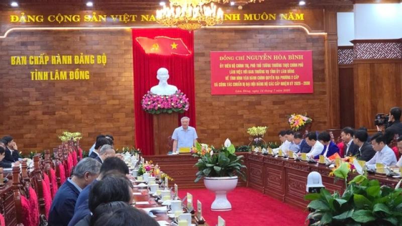 Lâm Đồng phải bố trí cán bộ cấp xã đủ năng lực và có chuyên môn- Ảnh 1. Lâm Đồng phải bố trí cán bộ cấp xã đủ năng lực và có chuyên môn- Ảnh 1.