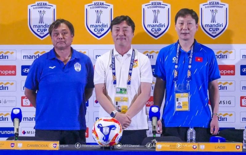 Hôm nay U.23 Lào và Campuchia chạm trán: Thầy Kim có 4 ngày nghiên cứu kỹ đối thủ- Ảnh 2. Hôm nay U.23 Lào và Campuchia chạm trán: Thầy Kim có 4 ngày nghiên cứu kỹ đối thủ- Ảnh 2.