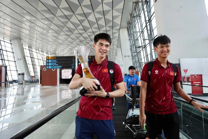 U . 23 VN lập hat trick lịch sử tại giải vô địch Đông Nam Á - Ảnh 2. U . 23 VN lập hat trick lịch sử tại giải vô địch Đông Nam Á - Ảnh 2.