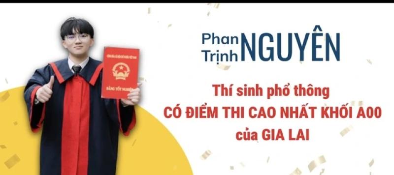 Thủ khoa THPT Gia Lai Phan Trịnh Nguyên với ước mơ trở thành giáo viên Toán - Ảnh 1. Thủ khoa THPT Gia Lai Phan Trịnh Nguyên với ước mơ trở thành giáo viên Toán - Ảnh 1.