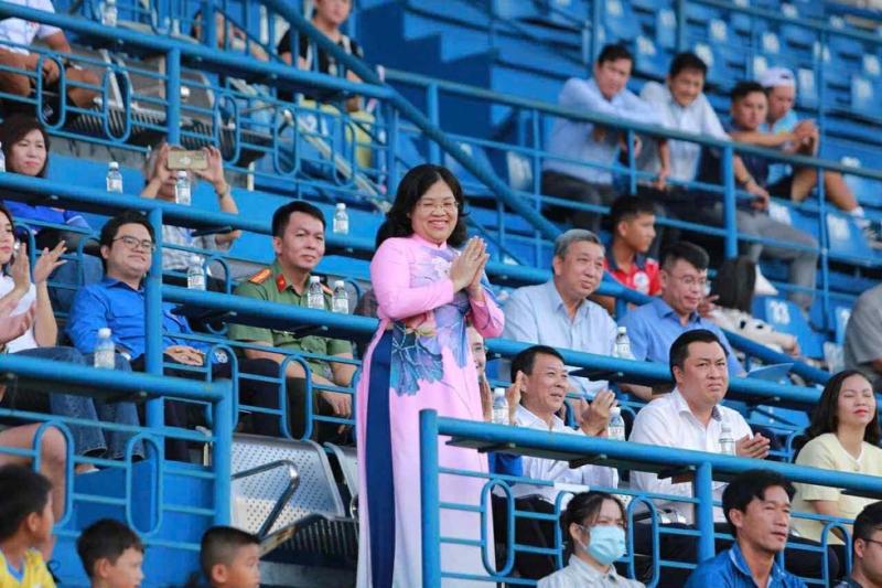 Sôi nổi khai mạc giải bóng đá thiếu niên U.13 toàn quốc Yamaha Cup 2025- Ảnh 3. Sôi nổi khai mạc giải bóng đá thiếu niên U.13 toàn quốc Yamaha Cup 2025- Ảnh 3.