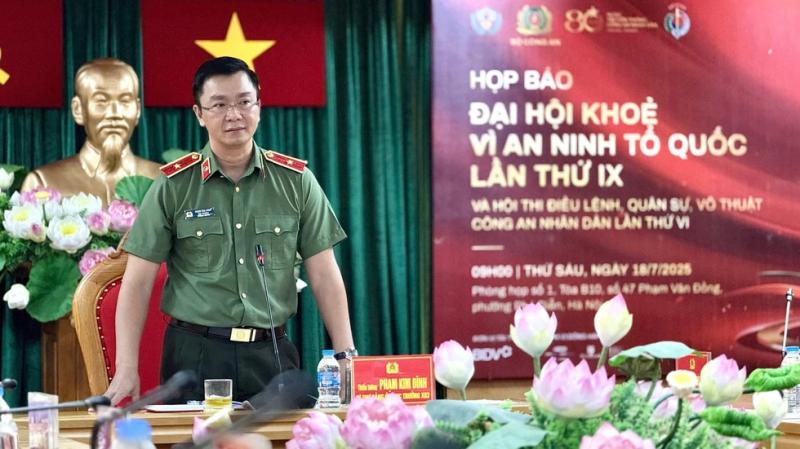 Tranh tài sôi nổi tại Đại hội khỏe 'Vì an ninh Tổ quốc' lần thứ IX- Ảnh 1. Tranh tài sôi nổi tại Đại hội khỏe 'Vì an ninh Tổ quốc' lần thứ IX- Ảnh 1.