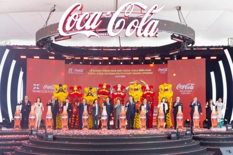 Coca-Cola Việt Nam khánh thành nhà máy 136 triệu USD tại Tây Ninh - Ảnh 1.