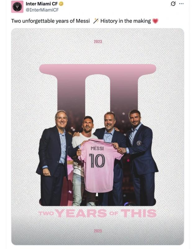 Inter Miami đăng thông điệp rất thú vị về Messi, hợp đồng gia hạn sắp công bố- Ảnh 1.