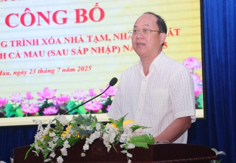 Cà Mau hoàn thành chương trình xóa nhà tạm, nhà dột nát - Ảnh 1.