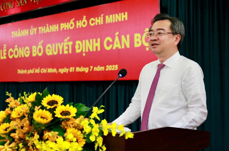 Ông Nguyễn Thanh Nghị: 'Hôm nay là ngày đặc biệt với TP.HCM' - Ảnh 1.