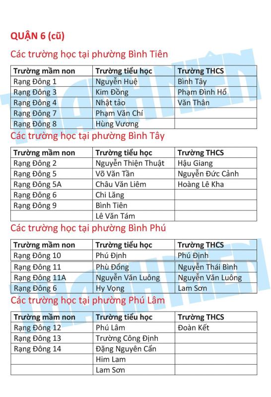 Trường học tại các phường trung tâm của TP.HCM mới là những trường nào?- Ảnh 6.