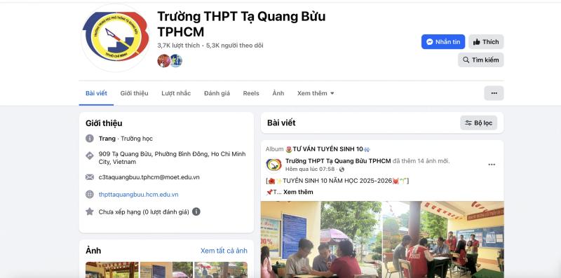 TP.HCM sau sáp nhập: Biển tên trường học 'thay áo mới', cập nhật phường, xã - Ảnh 12.