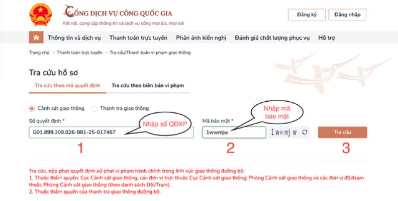 CSGT TP.HCM hướng dẫn cách nộp phạt vi phạm giao thông online mới nhất 2025 - Ảnh 13.
