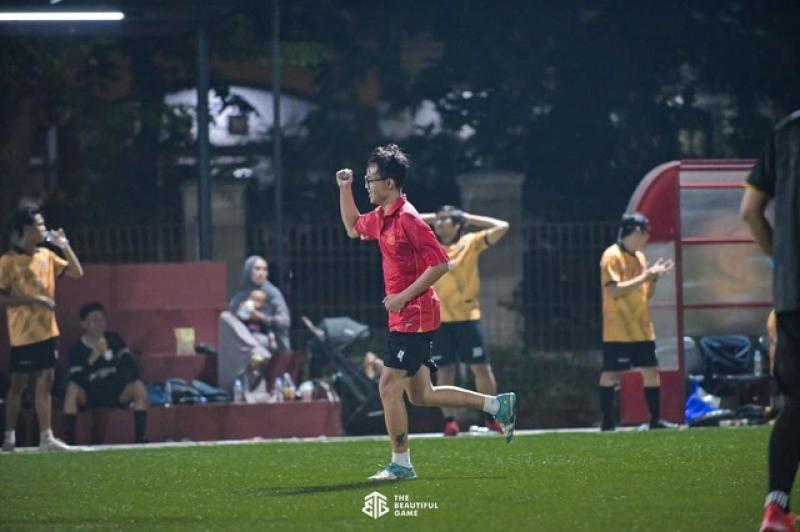 Đội phóng viên Việt Nam thắng Indonesia trong trận giao hữu ý nghĩa- Ảnh 5. Đội phóng viên Việt Nam thắng Indonesia trong trận giao hữu ý nghĩa- Ảnh 5.