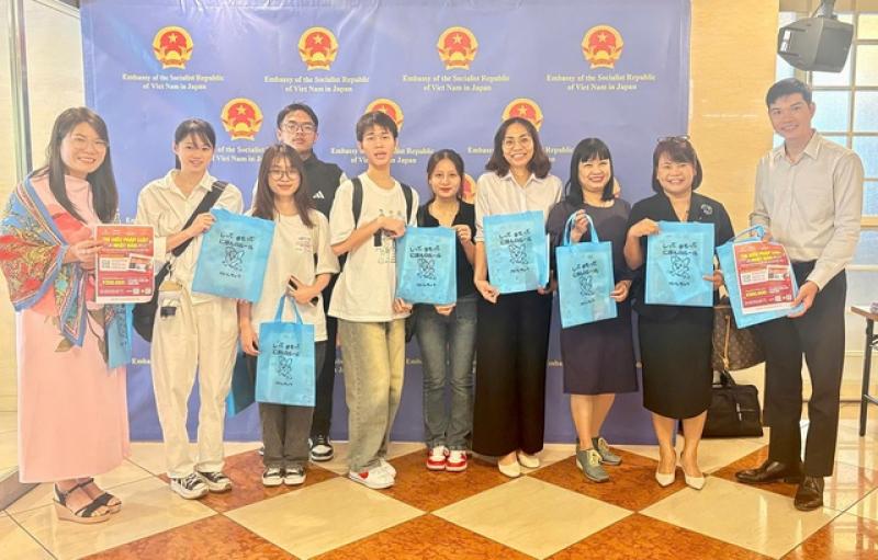 Cùng người Việt tại Nhật hiểu luật, sống an toàn- Ảnh 3. Cùng người Việt tại Nhật hiểu luật, sống an toàn- Ảnh 3.