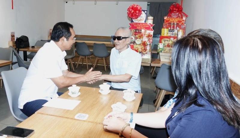 Chủ tịch Nguyễn Văn Được thăm đại tá trải qua 3 cuộc chiến - Ảnh 4.