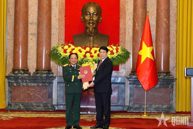 Thượng tướng Trịnh Văn Quyết được thăng quân hàm đại tướng - Ảnh 1.