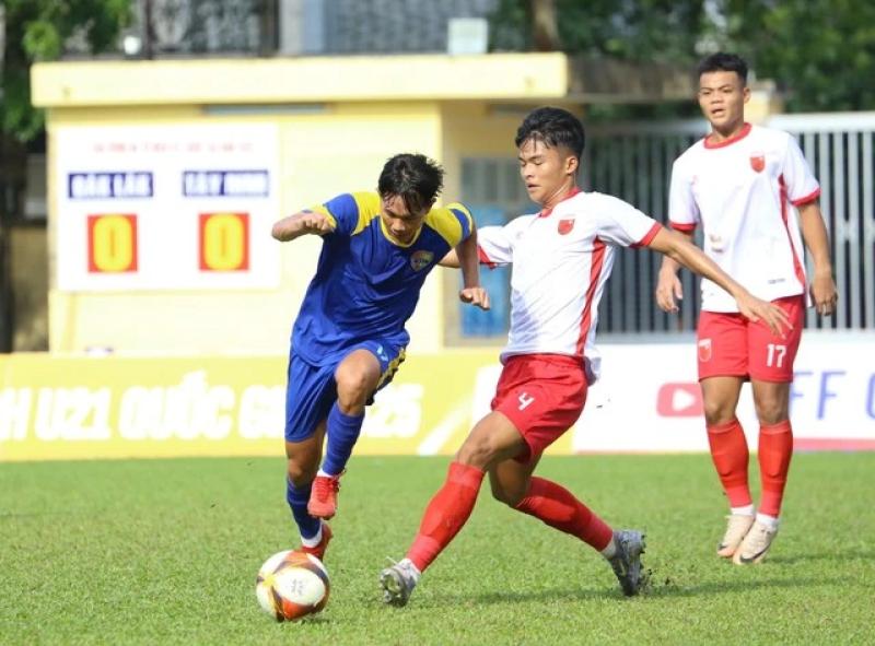 Mưa bàn thắng tại vòng loại giải U.21, lộ diện các đội lọt vào vòng chung kết- Ảnh 6. Mưa bàn thắng tại vòng loại giải U.21, lộ diện các đội lọt vào vòng chung kết- Ảnh 6.