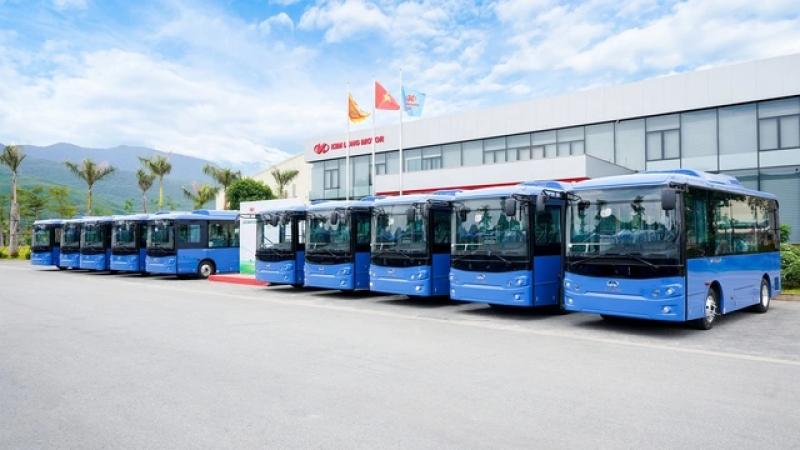 Kim Long Motor bàn giao 650 xe buýt, tiếp sức TP.HCM chuyển đổi xanh- Ảnh 2. Kim Long Motor bàn giao 650 xe buýt, tiếp sức TP.HCM chuyển đổi xanh- Ảnh 2.