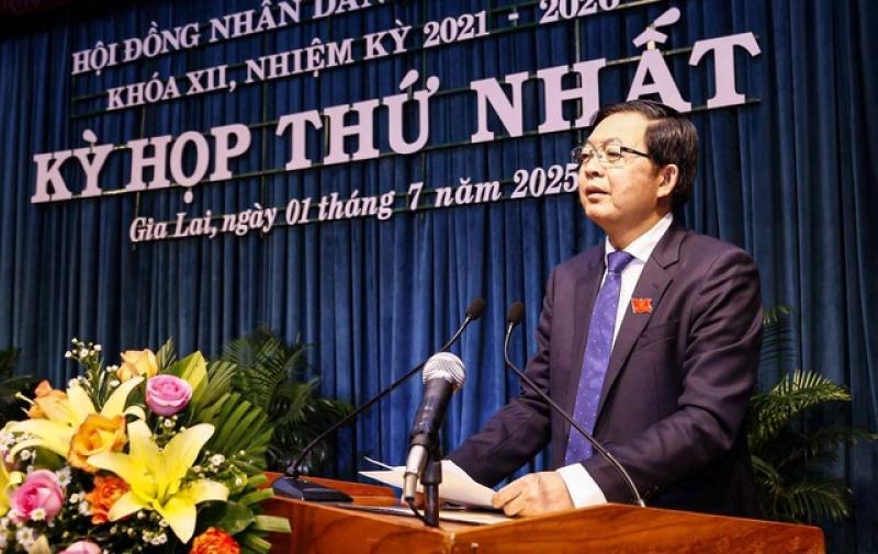 Ông Rah Lan Chung làm Chủ tịch HĐND tỉnh Gia Lai - Ảnh 4.