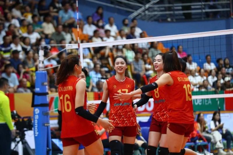 Đội tuyển bóng chuyền nữ Việt Nam đánh bại U.21 Pháp ở giải Thượng Hải Future Stars- Ảnh 1. Đội tuyển bóng chuyền nữ Việt Nam đánh bại U.21 Pháp ở giải Thượng Hải Future Stars- Ảnh 1.