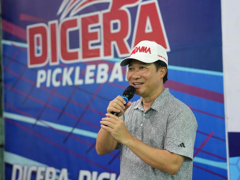 Tranh tài sôi nổi tại giải pickleball tranh cúp DICERA - Ảnh 3.