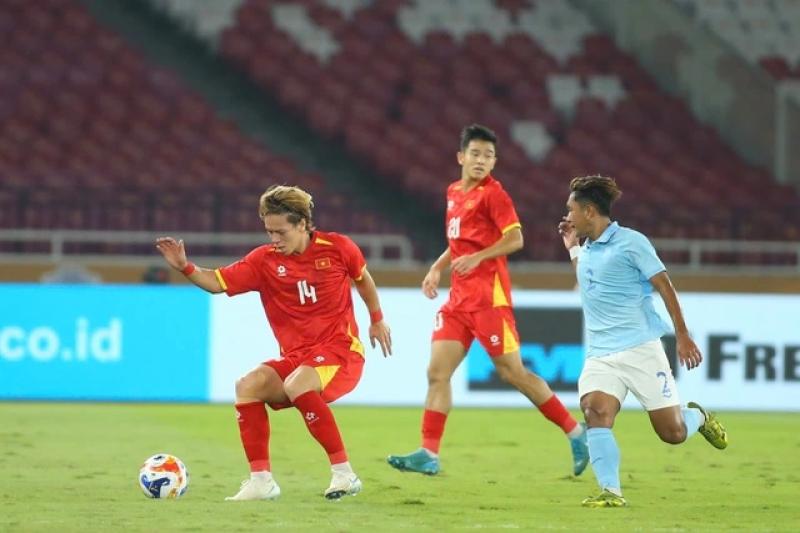 U.23 Việt Nam chưa gặp đội mạnh đã chật vật: HLV Kim vẫn lạc quan, liệu pháp tinh thần chăng?- Ảnh 2. U.23 Việt Nam chưa gặp đội mạnh đã chật vật: HLV Kim vẫn lạc quan, liệu pháp tinh thần chăng?- Ảnh 2.