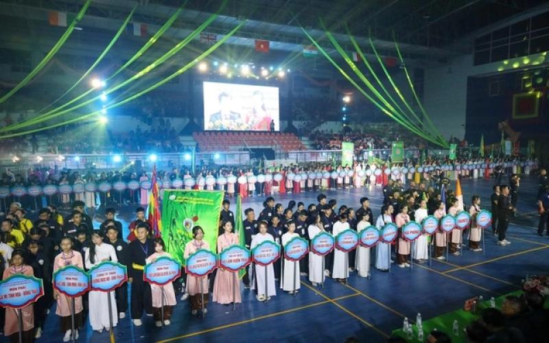 Tự hào tinh hoa võ Việt tại Liên hoan quốc tế Võ cổ truyền TP.HCM- Ảnh 2. Tự hào tinh hoa võ Việt tại Liên hoan quốc tế Võ cổ truyền TP.HCM- Ảnh 2.