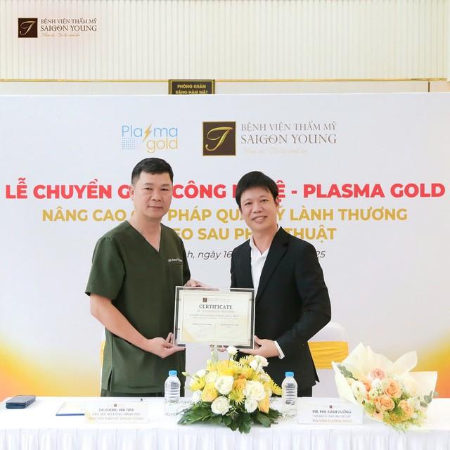 BV thẩm mỹ SaiGon Young khẳng định vị thế với lễ chuyển giao công nghệ Plasma Gold- Ảnh 1.