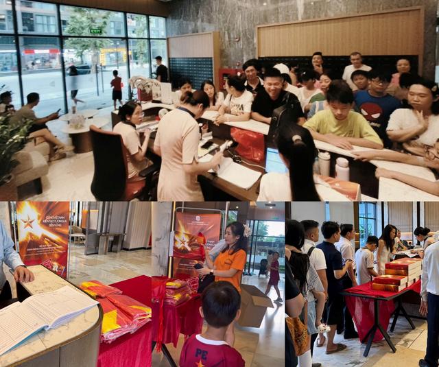 Cư dân Masterise Homes nhận quà ‘Yêu nước’, tự hào chung tay ‘phủ đỏ’ Việt Nam - Ảnh 1.