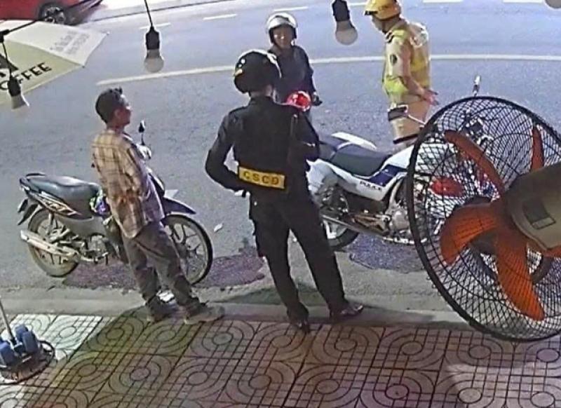 Công an tỉnh Lâm Đồng bắt giam đối tượng tấn công CSGT - Ảnh 1.