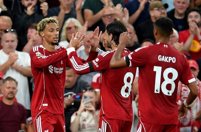 Tân binh 95 triệu euro rực sáng, Liverpool thắng tưng bừng Bournemouth: Ngoại hạng Anh mở màn ngoạn mục- Ảnh 2.