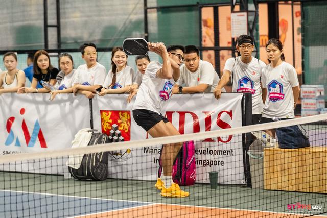 Giải đấu Singapore Alumni Open Pickleball Tournament: Kết nối cựu du học sinh, lan tỏa yêu thương - Ảnh 3.