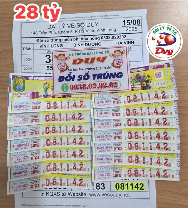 Mua 14 tờ vé số ở miền Tây trúng độc đắc, khách nhận 28 tỉ ở TP.HCM - Ảnh 1.