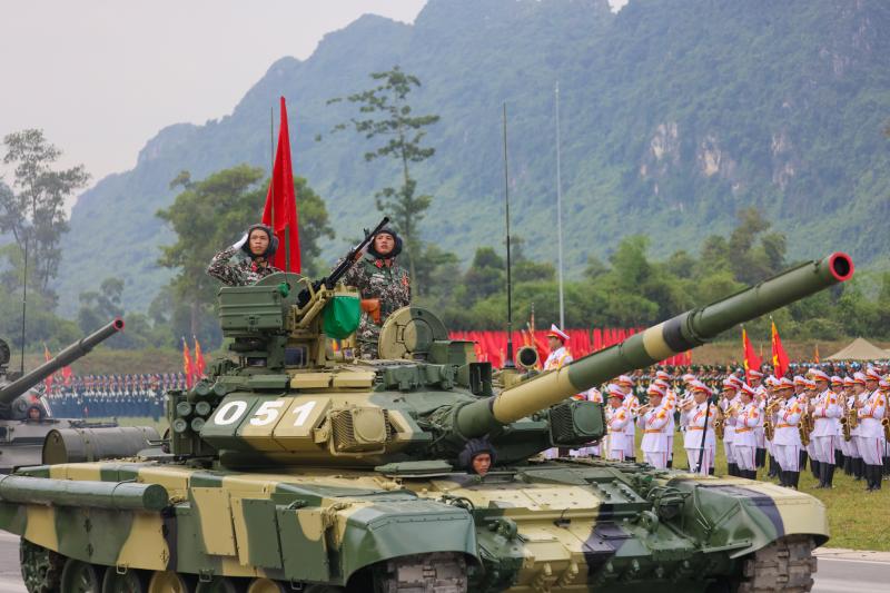 Binh chủng Tăng thiết giáp chủ lực trong diễu binh Quốc khánh 2.9- Ảnh 8. Binh chủng Tăng thiết giáp chủ lực trong diễu binh Quốc khánh 2.9- Ảnh 8.