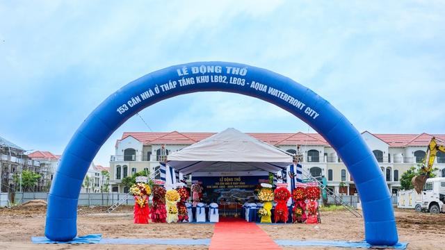 Lễ động thổ Aqua Waterfront City - Cột mốc hợp tác giữa Novaland và VictoryCons- Ảnh 2.