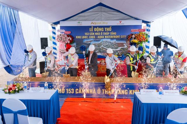 Lễ động thổ Aqua Waterfront City - Cột mốc hợp tác giữa Novaland và VictoryCons- Ảnh 4.