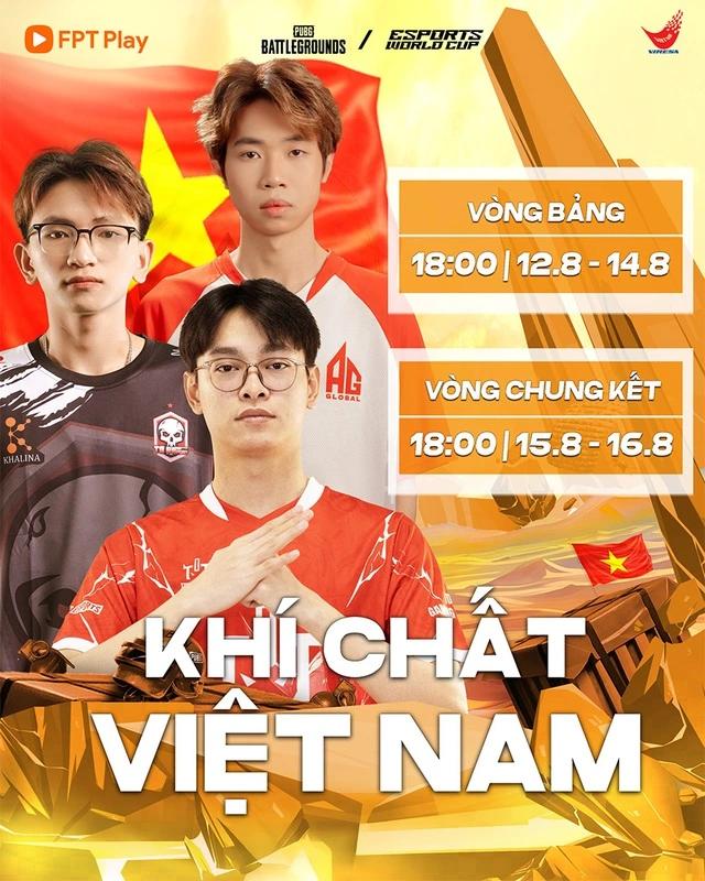 3 đội PUBG của Việt Nam tranh tài tại EWC 2025, xem trực tiếp ở đâu?- Ảnh 5. 3 đội PUBG của Việt Nam tranh tài tại EWC 2025, xem trực tiếp ở đâu?- Ảnh 5.