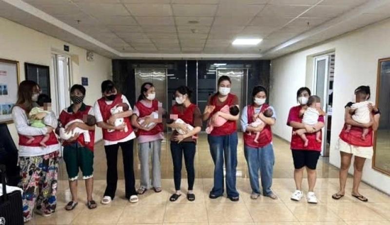 Đường dây thực hiện hơn 100 ca mang thai hộ: Bắt giữ 18 nghi phạm- Ảnh 1. Đường dây thực hiện hơn 100 ca mang thai hộ: Bắt giữ 18 nghi phạm- Ảnh 1.