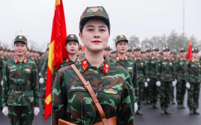 Cô gái sinh ngày 2.9 góp mặt trong đội hình diễu binh, diễu hành - Ảnh 1.