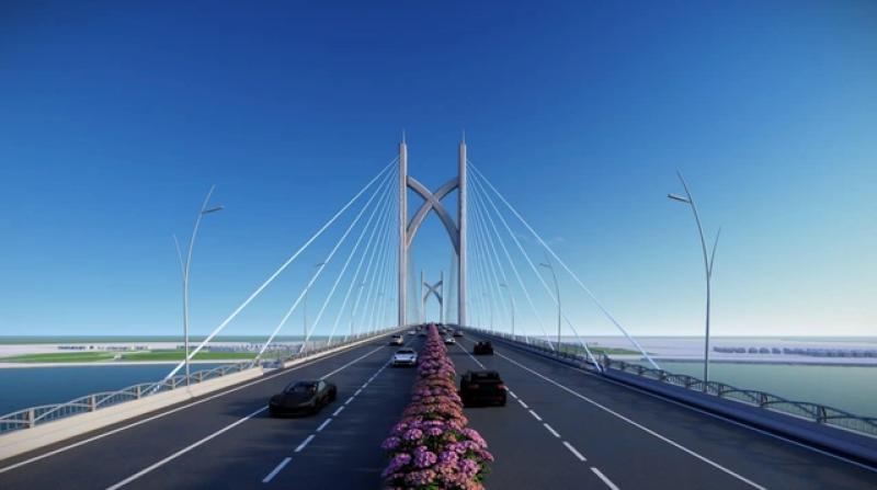 Trung Nam Group đề xuất làm cầu Cần Giờ theo hình thức BT, không làm BOT- Ảnh 1.