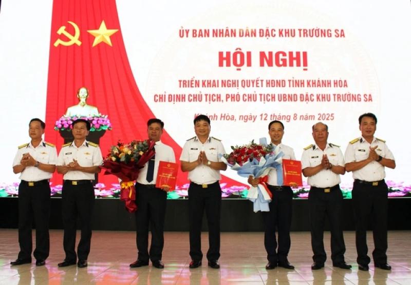 Khánh Hòa chỉ định lãnh đạo Đặc khu Trường Sa - Ảnh 1.