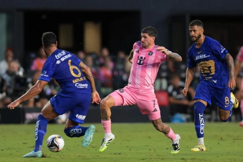 De Paul thay Messi đưa Inter Miami vào tứ kết Leagues Cup - Ảnh 1. De Paul thay Messi đưa Inter Miami vào tứ kết Leagues Cup - Ảnh 1.